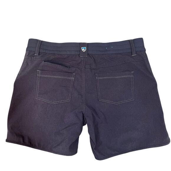 Kuhl Women’s Stretch Strattus Hiking Shorts 5” inseam Gray Sz12 - Picture 3 of 9